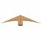 Ekena Millwork Bellingham Timber Gable Bracket, Western Red Cedar, 48"W x 10"H x 5 1/2"D x 5 1/2"F, 5/12 Pitch GBW048X10X0606BEL00SWR - alternate 1